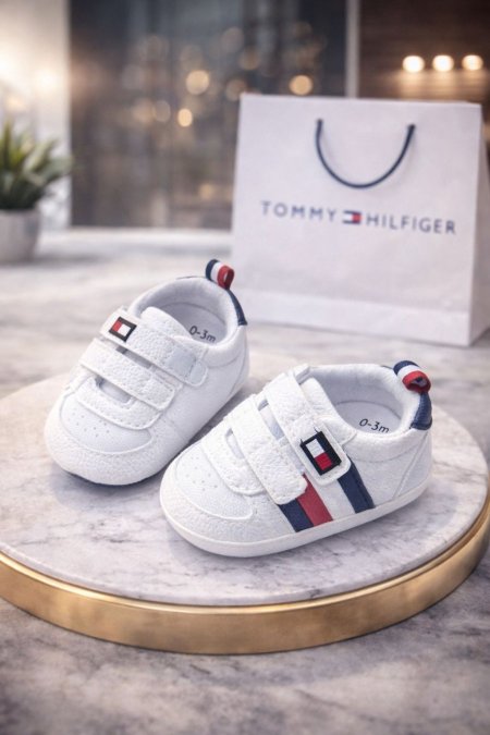 حذاء TOMMY ابيض